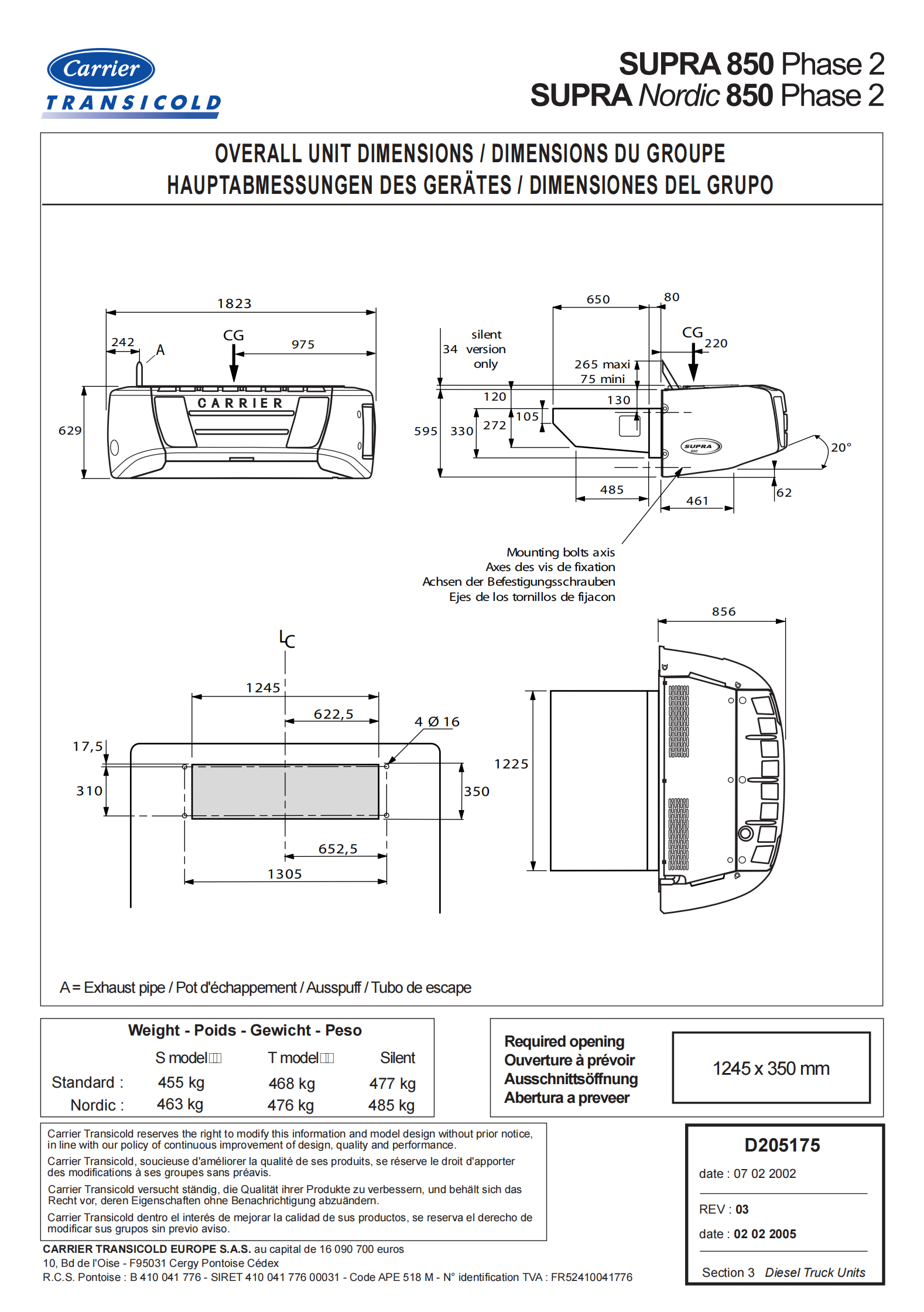 開利雪峰系列SUPRA550/750/850+(圖2)